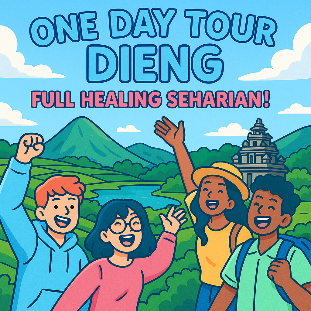 Trip 1 hari ke Dieng, Gen Z Style